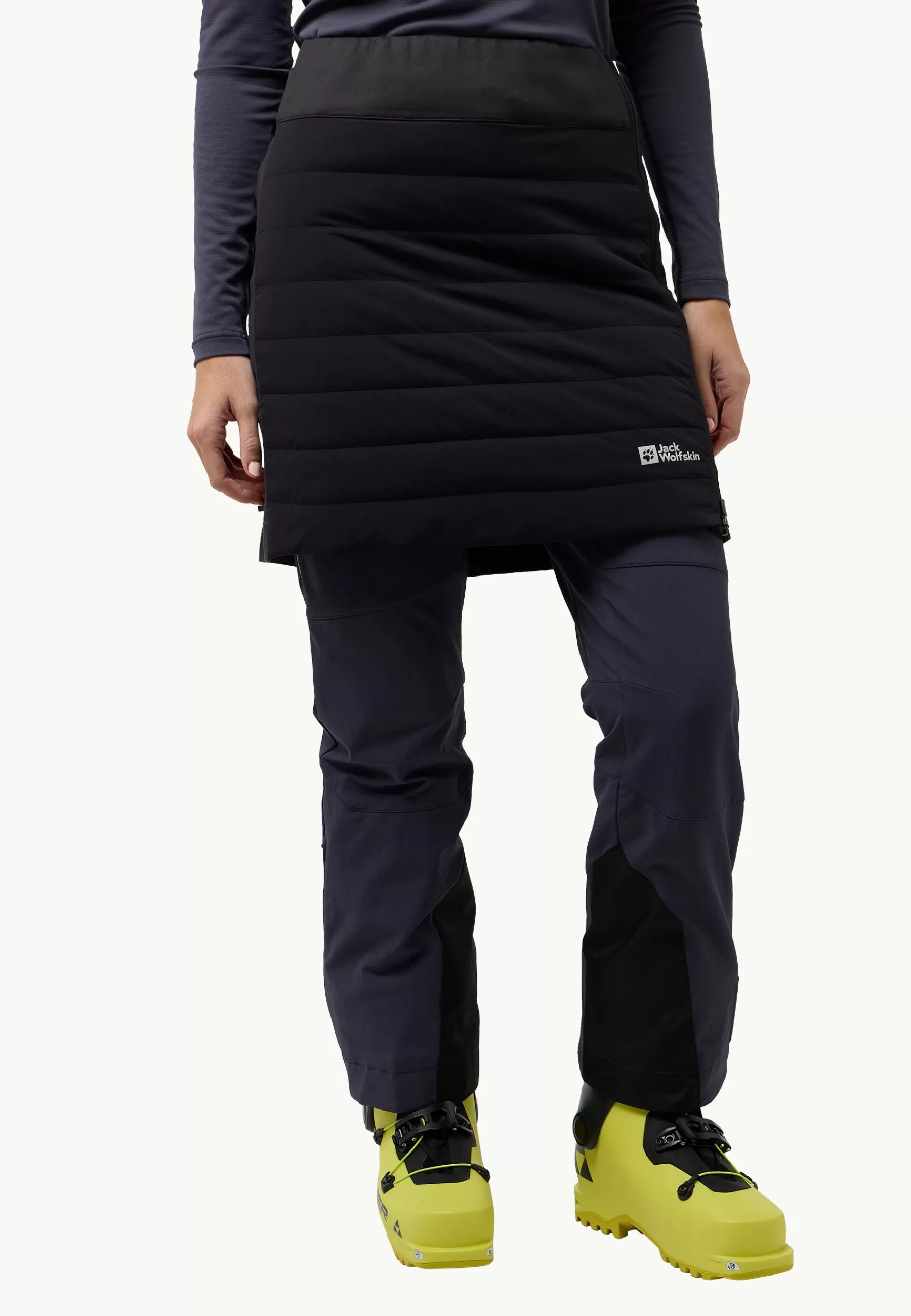 Jack Wolfskin Alpspitze Ins Skirt W black Clearance