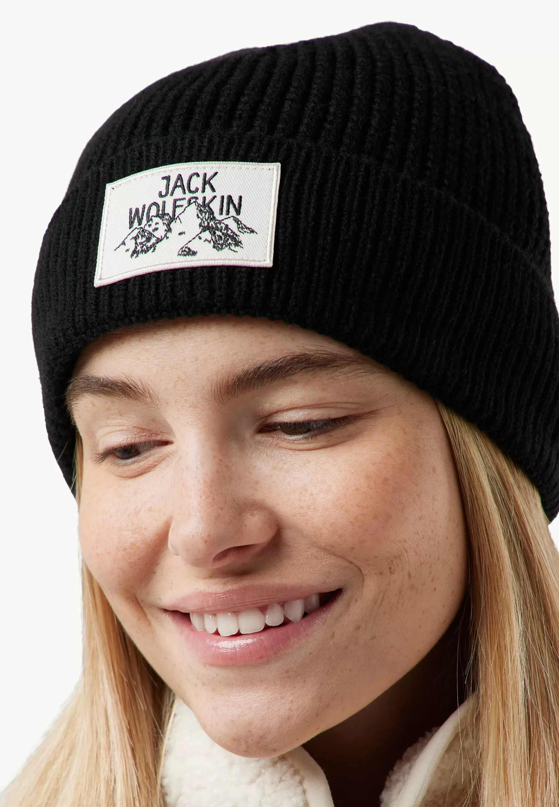 Jack Wolfskin Badge Beanie New