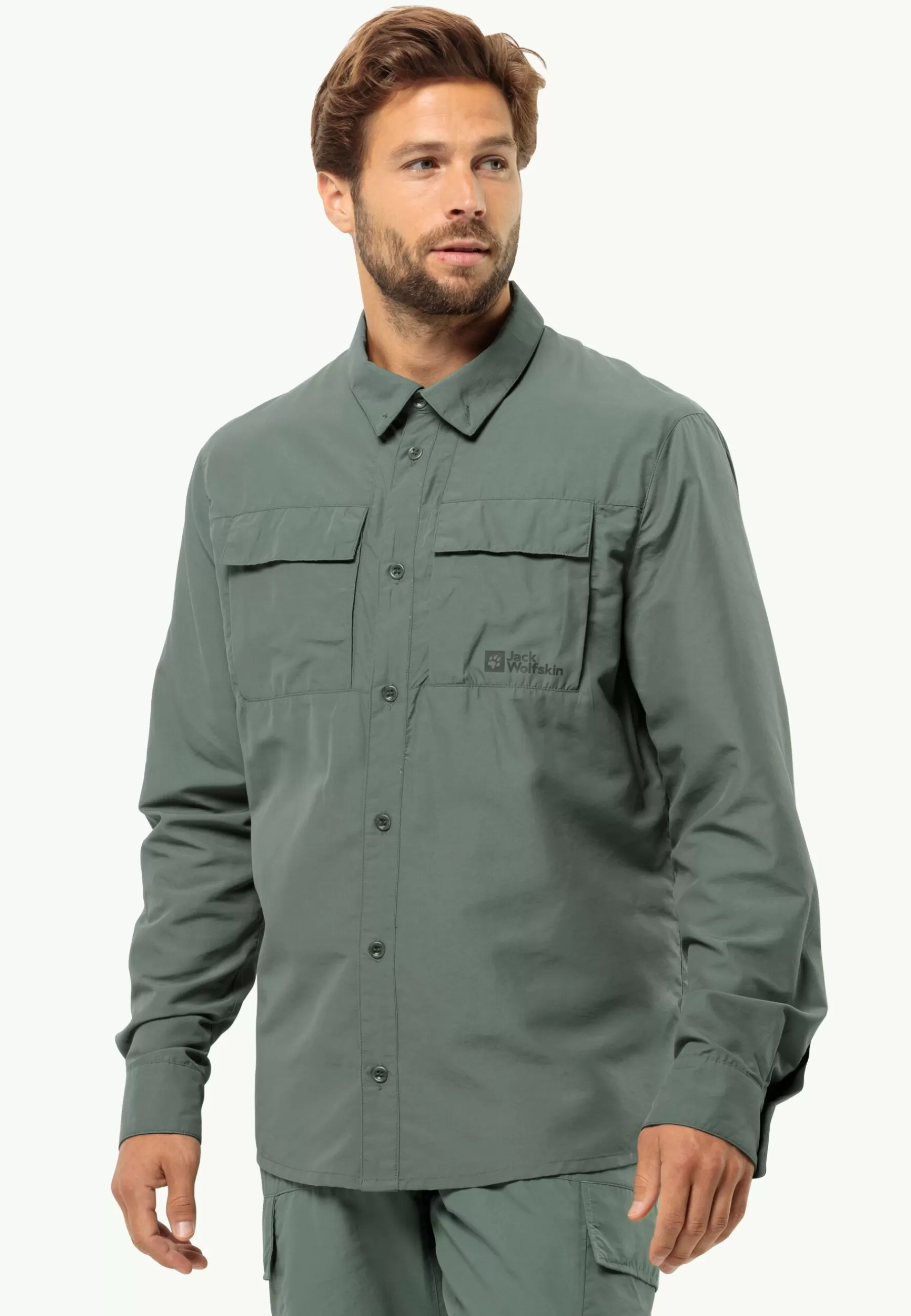 Jack Wolfskin Barrier Ls Shirt M Sale