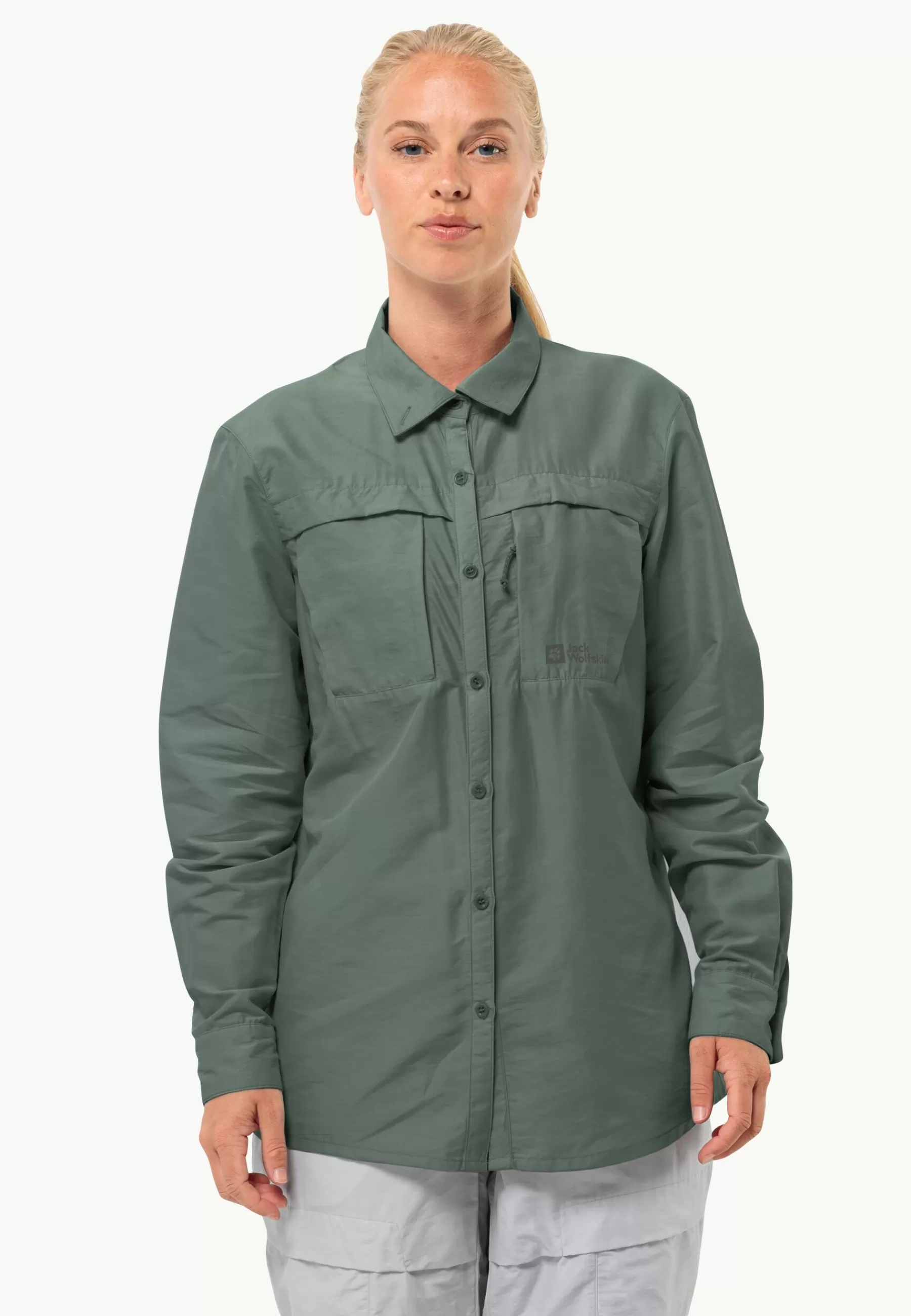 Jack Wolfskin Barrier Ls Shirt W Cheap