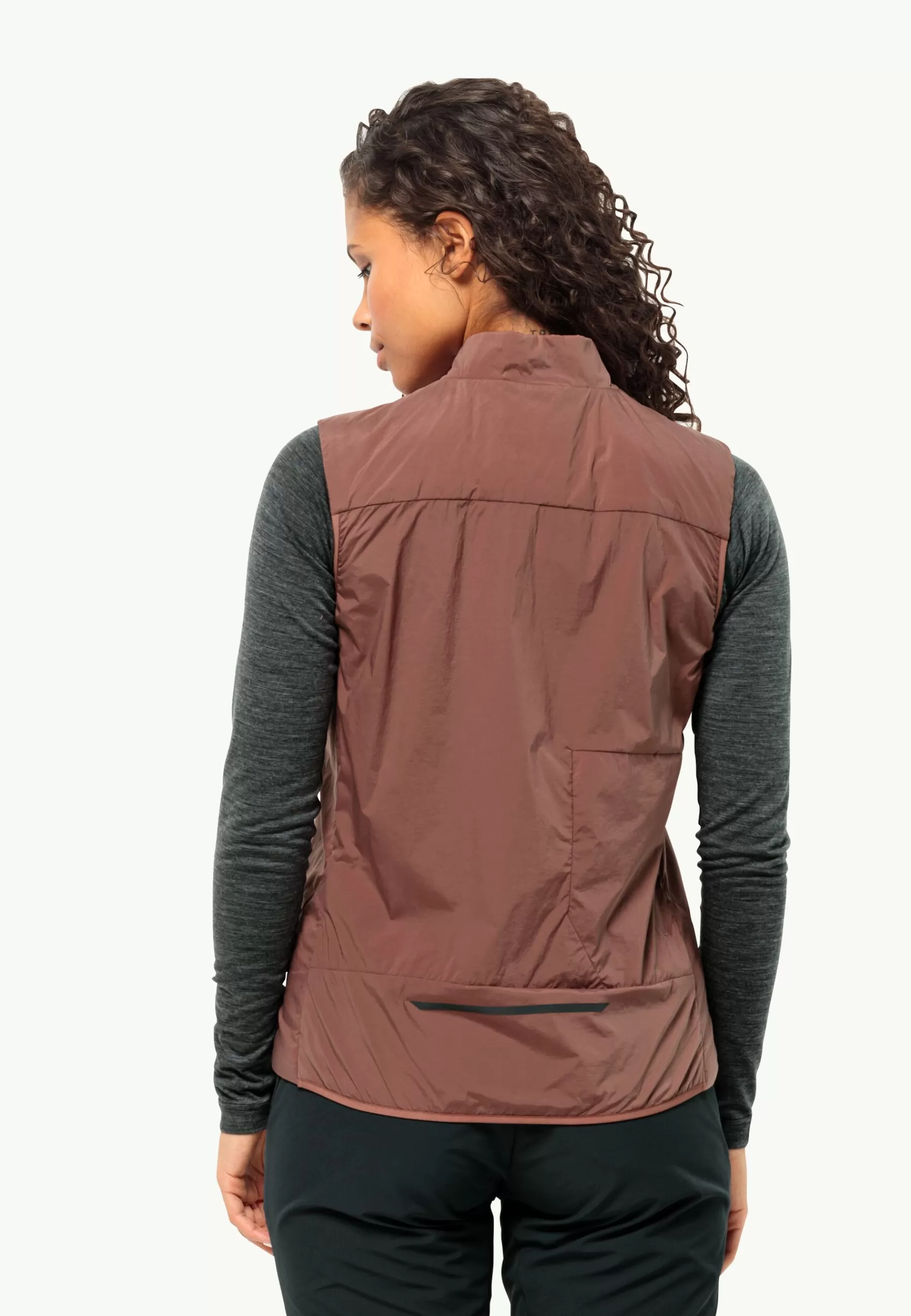 Jack Wolfskin Bike Commute Ins Vest W wild ginger Fashion