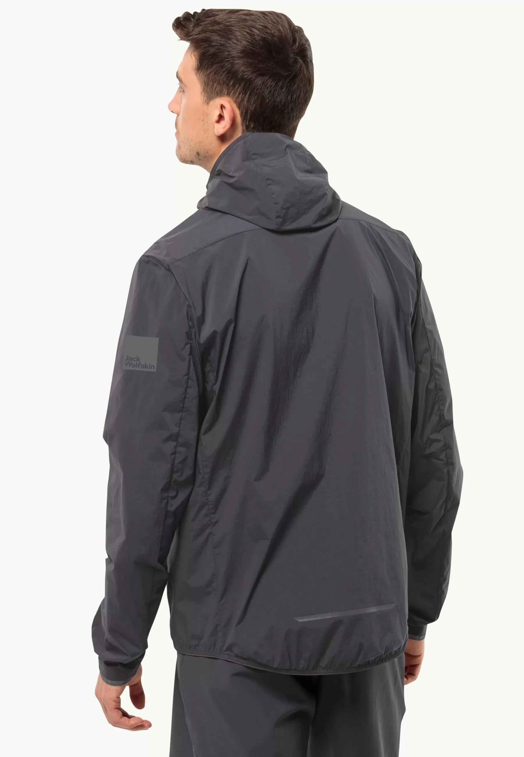 Jack Wolfskin Bike Commute Wind Jkt M Phantom Hot