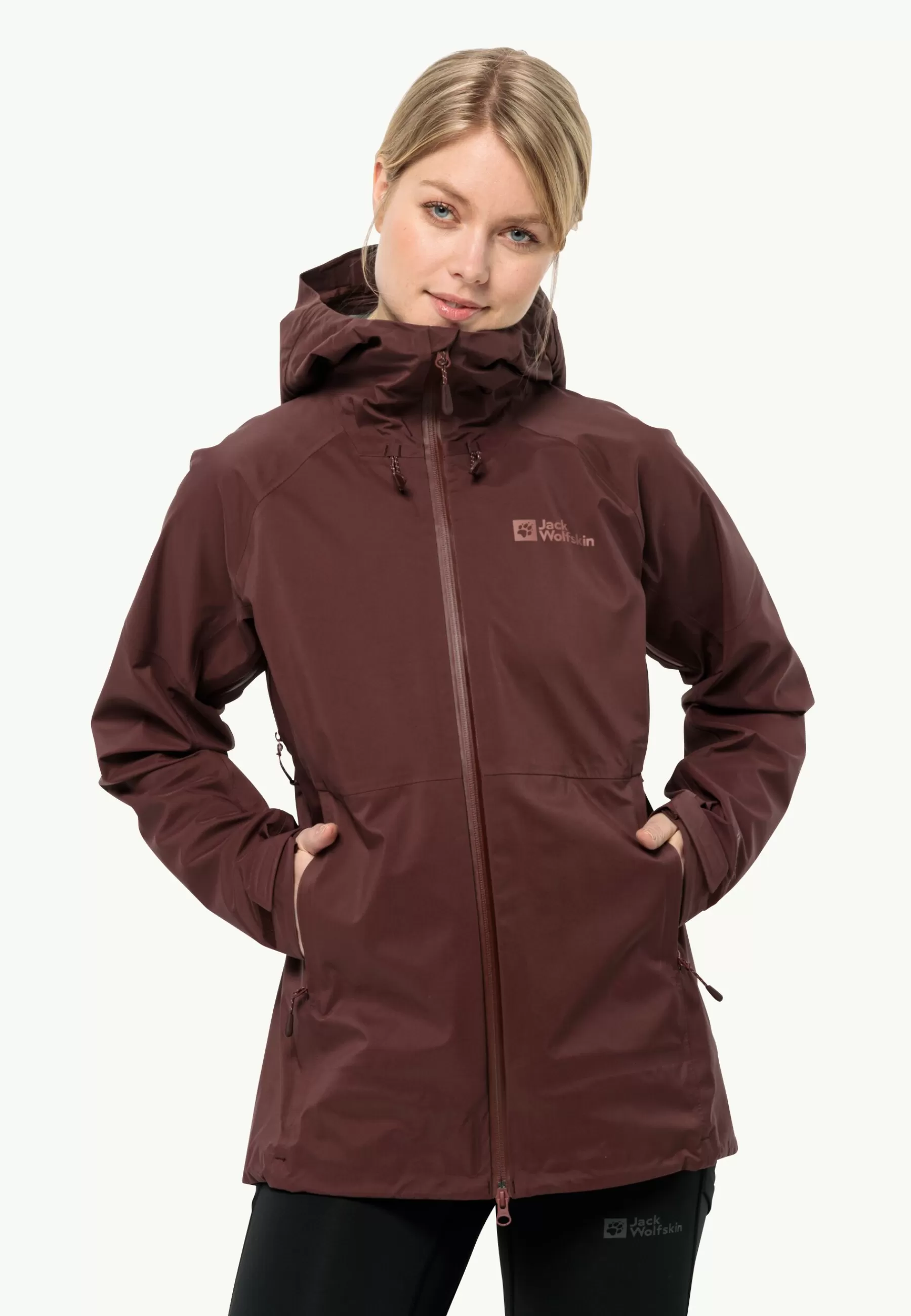 Jack Wolfskin Cyrox 3l Jkt W dark maroon Fashion