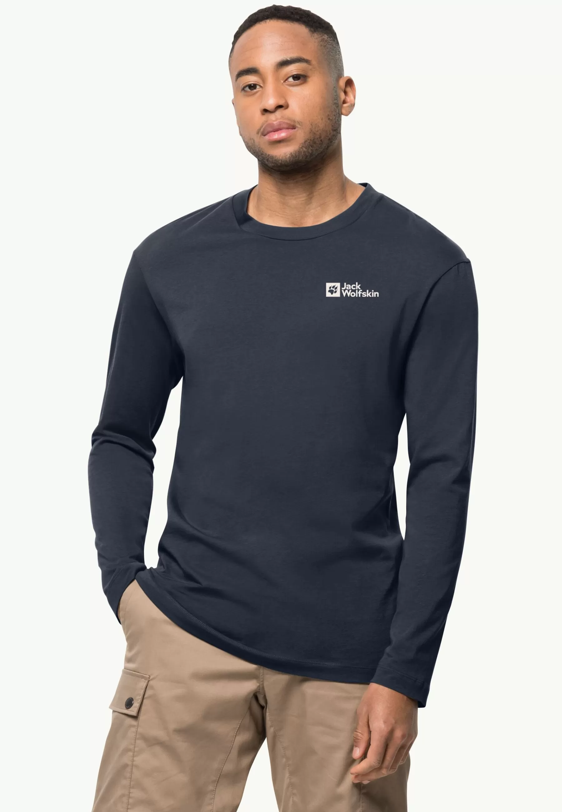 Jack Wolfskin Essential Longsleeve M Flash Sale