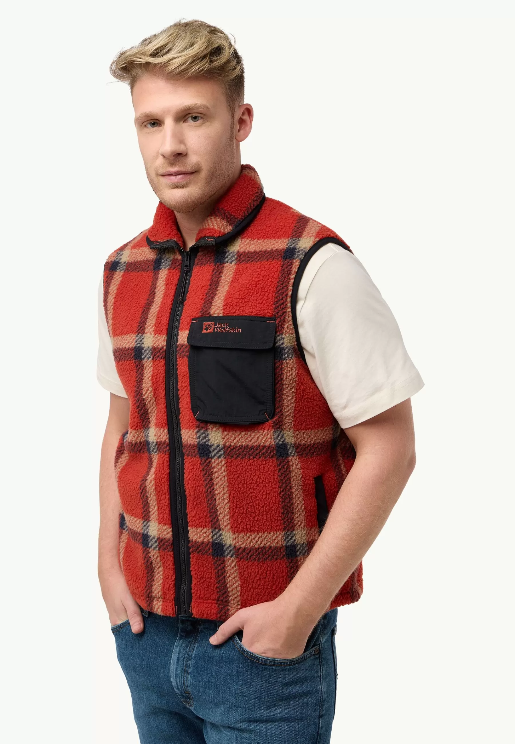 Jack Wolfskin Felslicht Check Vest M Shop