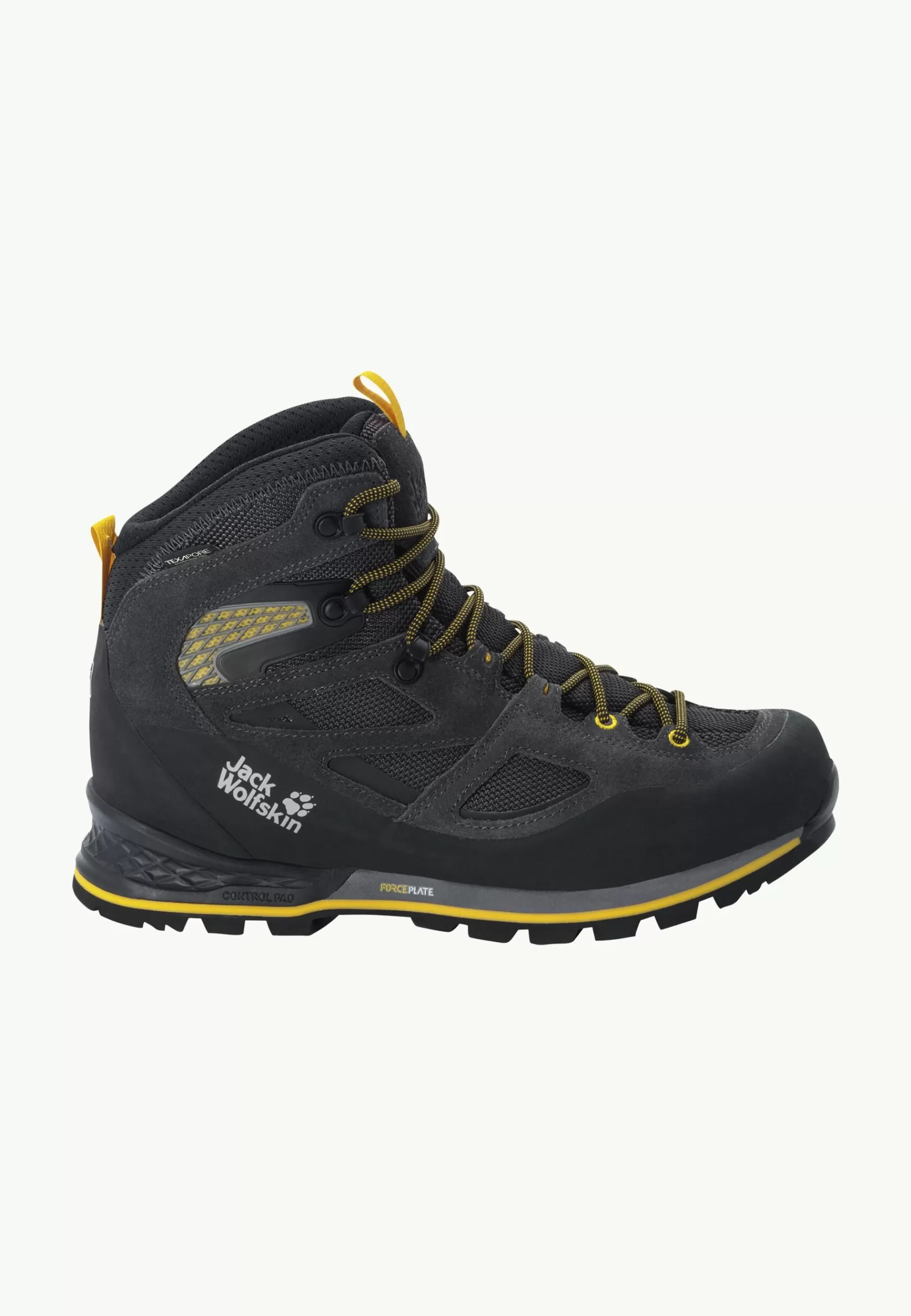 Jack Wolfskin Force Crest Texapore Mid M Black / Burly Yellow Xt Online