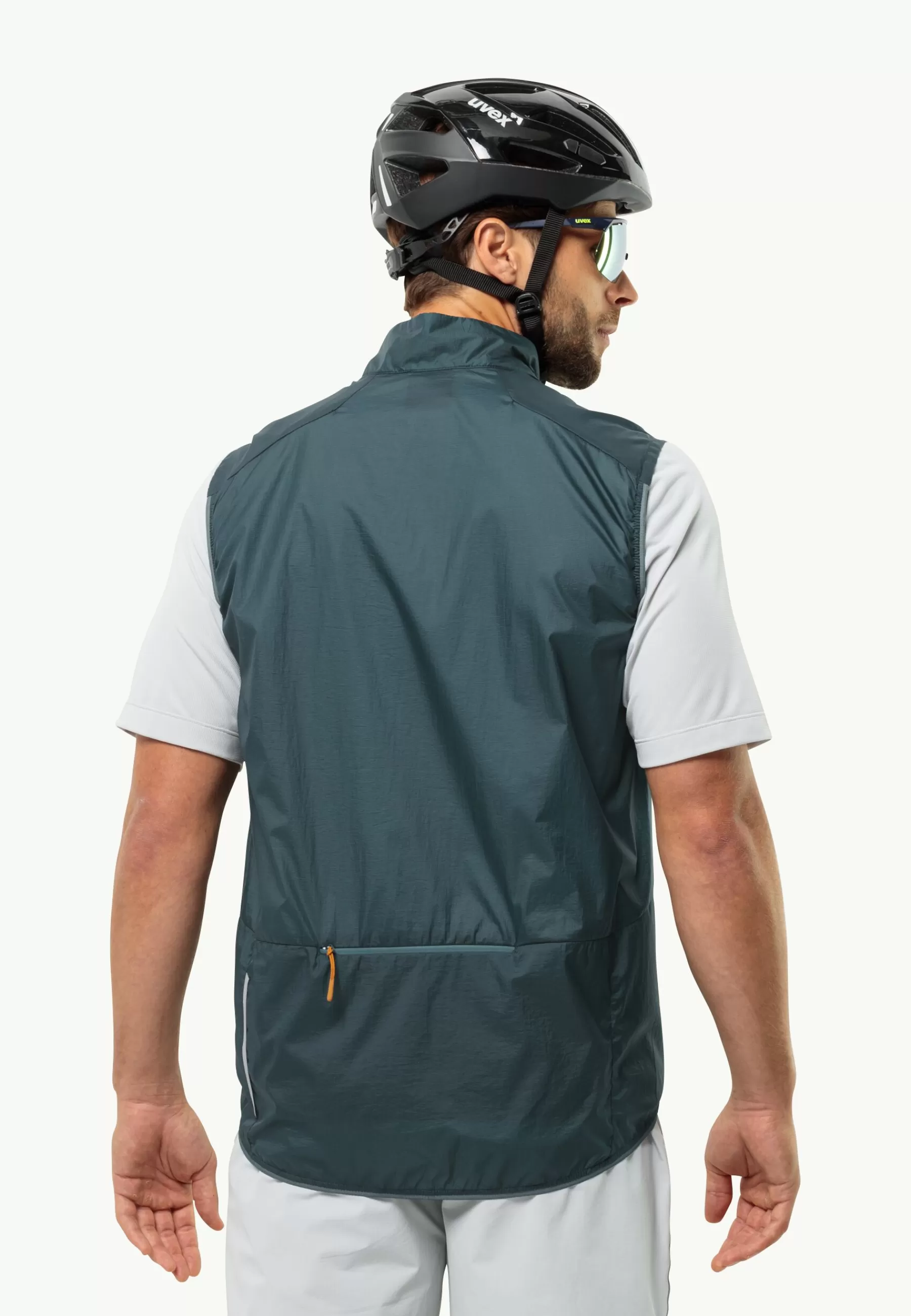 Jack Wolfskin Gravex Wind Vest M Emerald Cheap