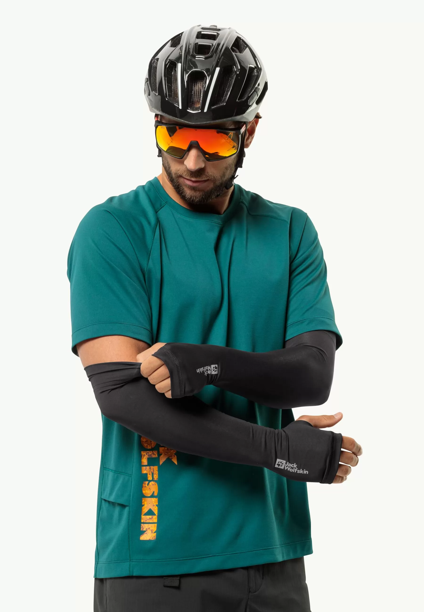 Jack Wolfskin Morobbia Arm Sleeves black Flash Sale