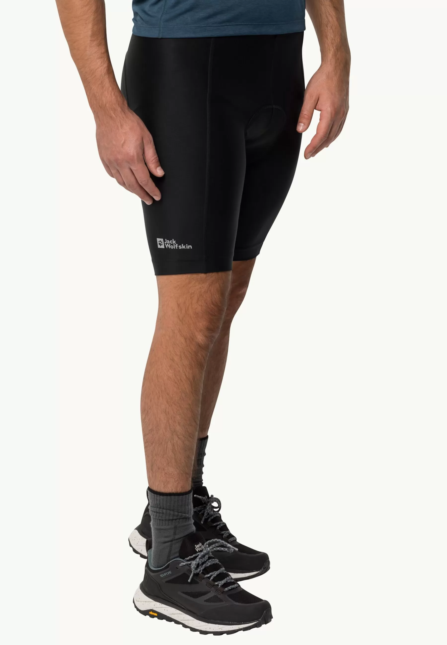 Jack Wolfskin Morobbia Padded Shorts M black Flash Sale