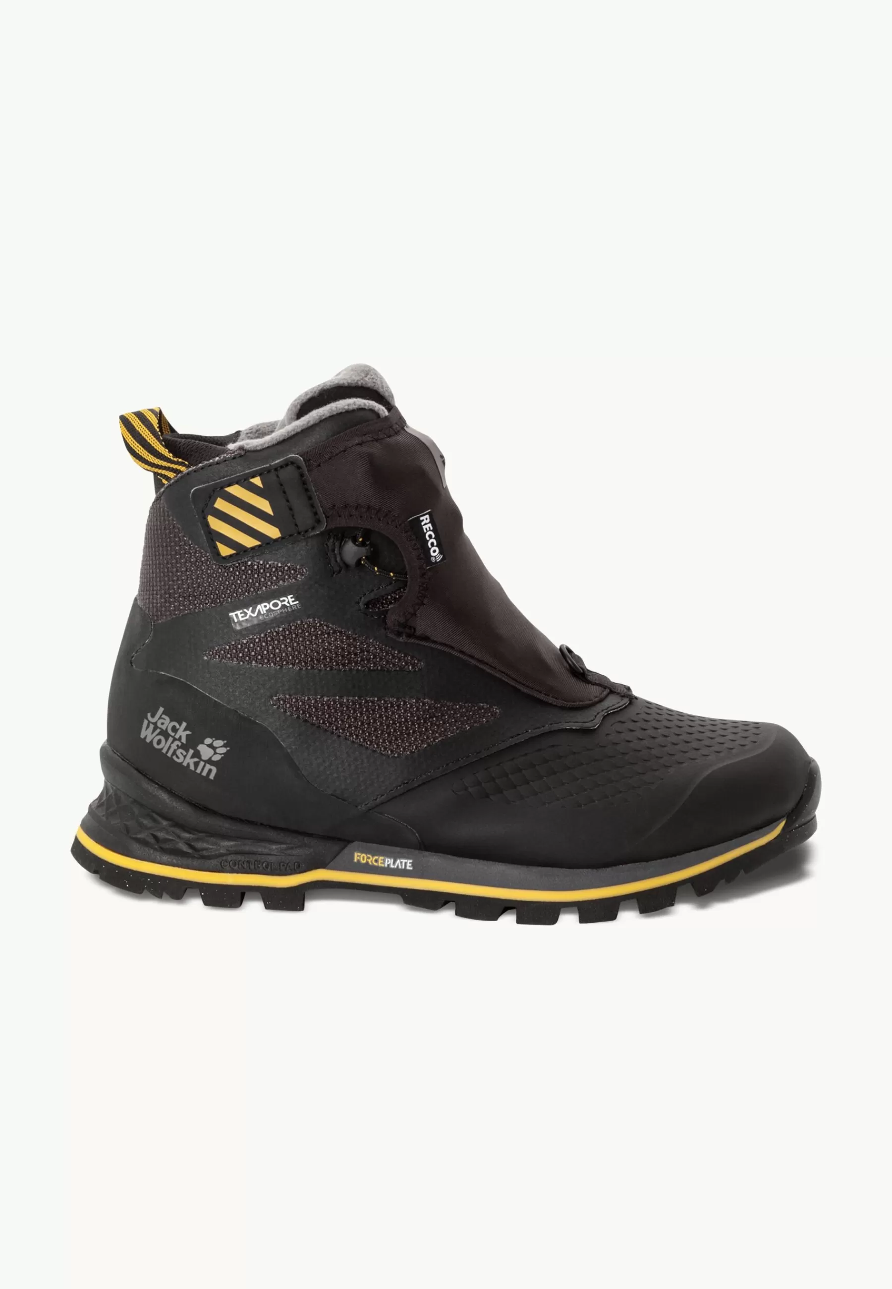 Jack Wolfskin 1995 Series Texapore Mid W Black / Burly Yellow Xt Hot