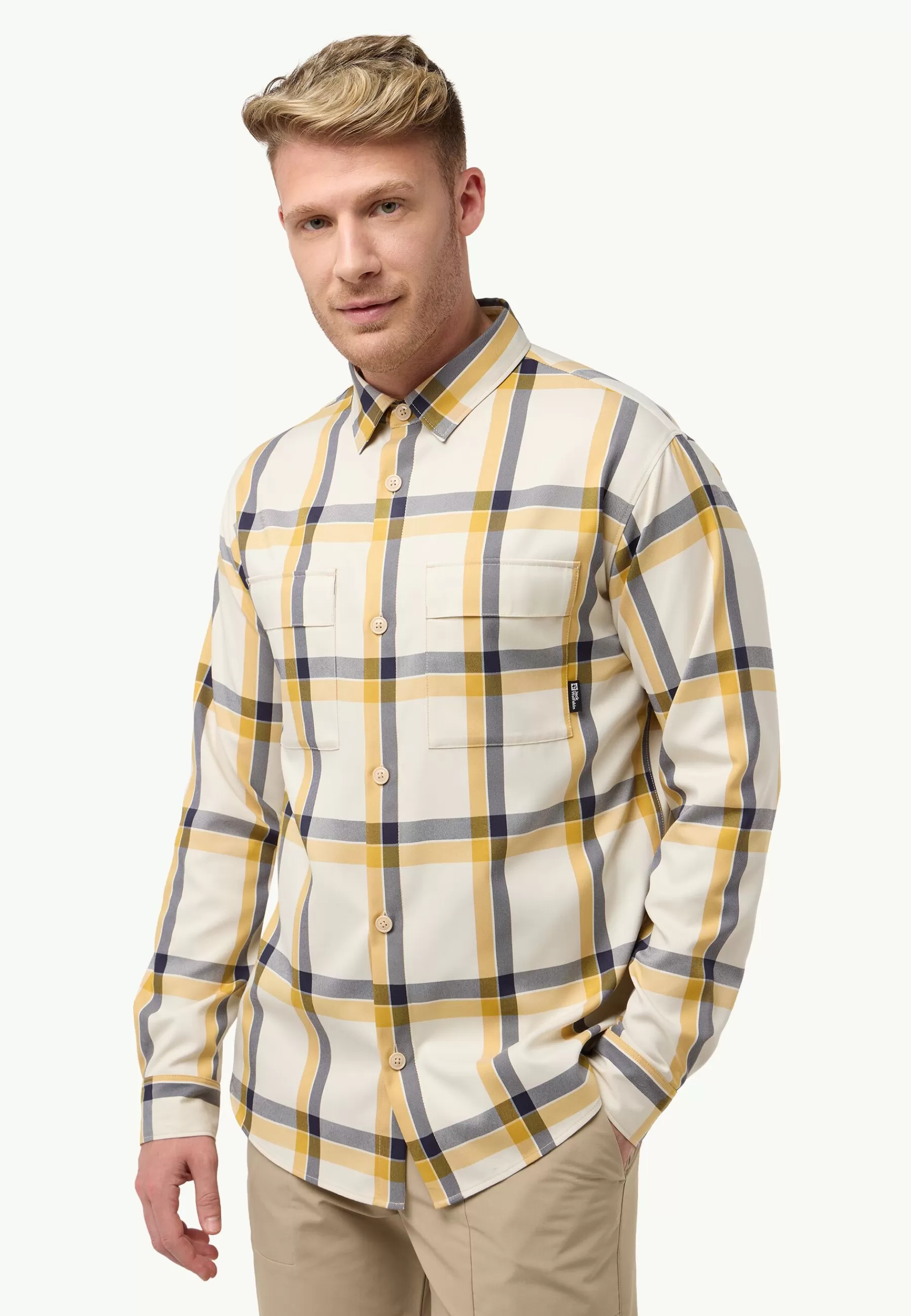 Jack Wolfskin Steinwand Shirt M panna cotta Hot